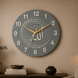 3D Handcrafted Wall Clock