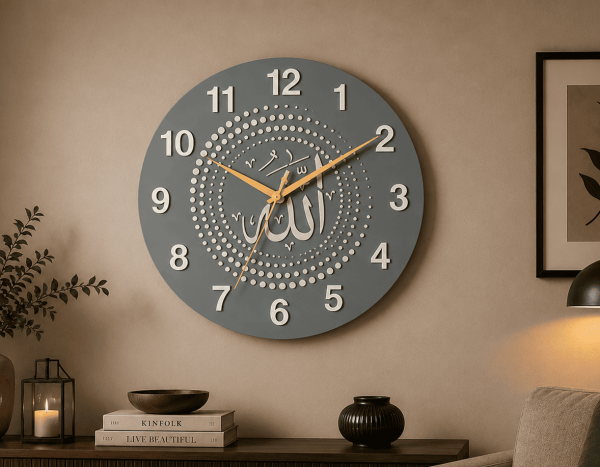 3D Handcrafted Wall Clock