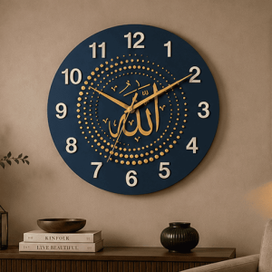 3D Handcrafted Wall Clock
