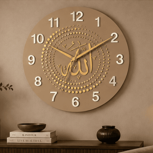 3D Handcrafted Wall Clock